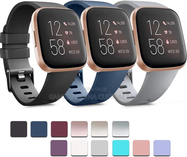 Fitbit Versa 2 ,Lite, Silicone Wristband Straps - main view