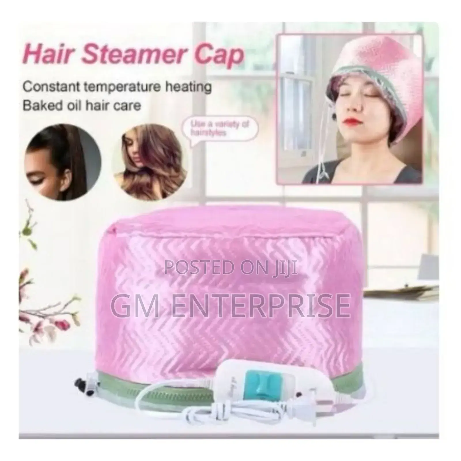 Waterproof Hair Steamer Cap