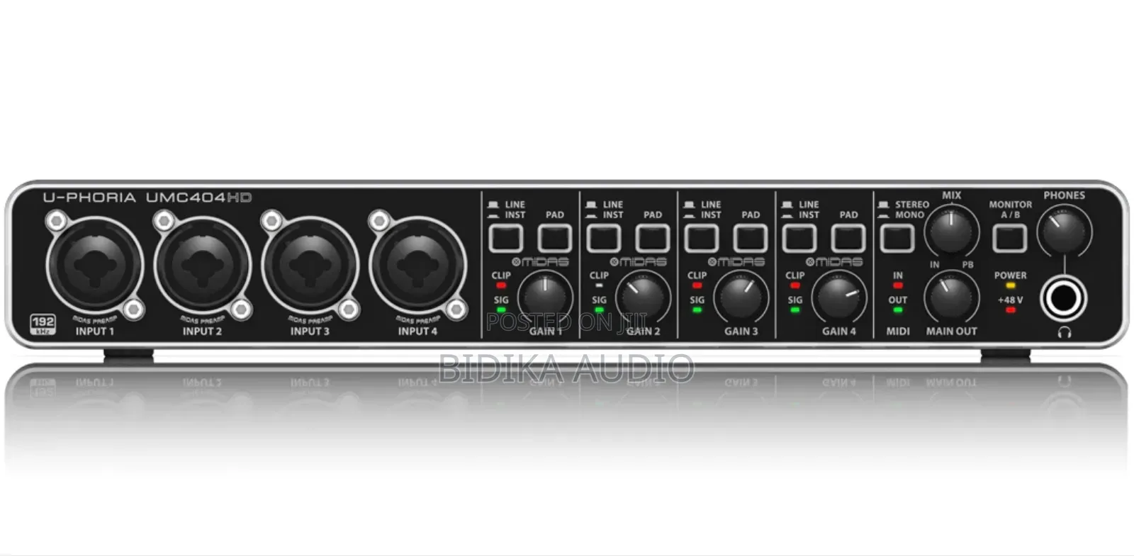 Quality Behringer U-Phoria Umc404hd Interface