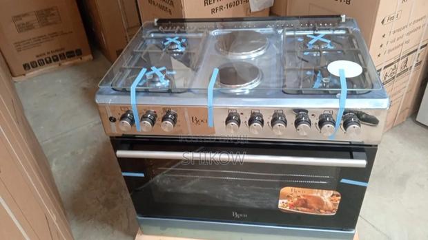 60*90 Von 4+2 With Gas Compartment Standing Cooker - main view