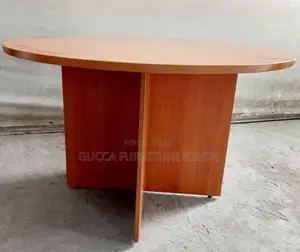Boardroom Tables: Office Wooden Meeting Room Round Table