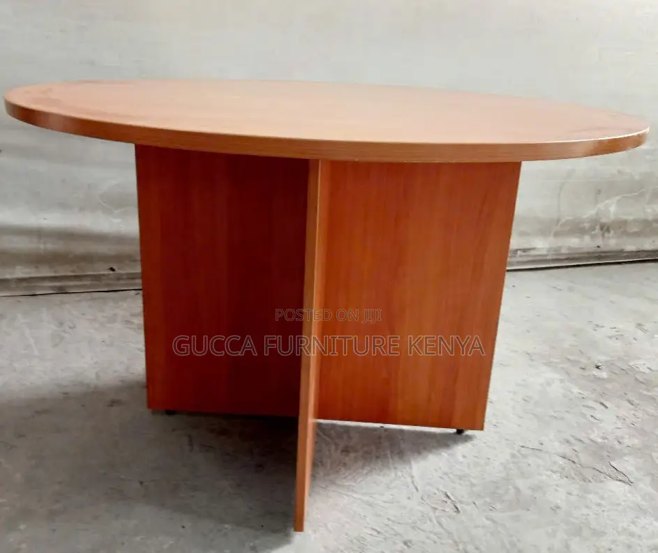 Boardroom Tables: Office Wooden Meeting Room Round Table