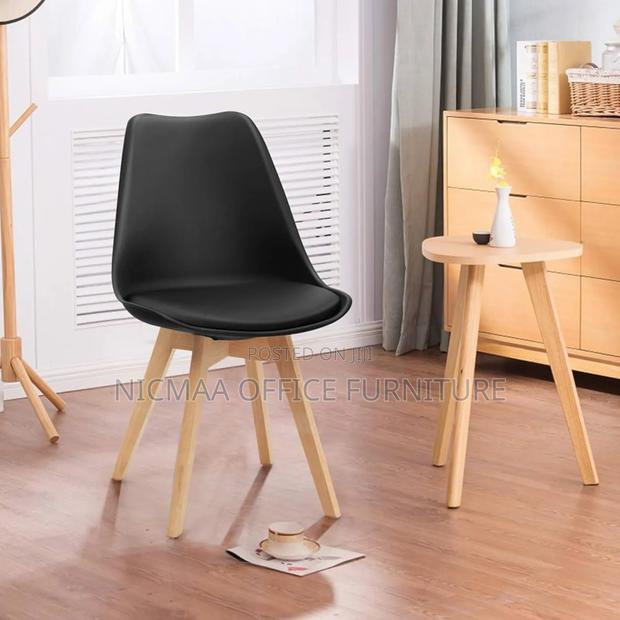 Black Padded Eames Chair - thumbnail 2