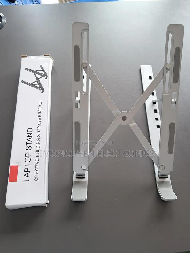 Metallic Laptop Stand Bracket - thumbnail 2