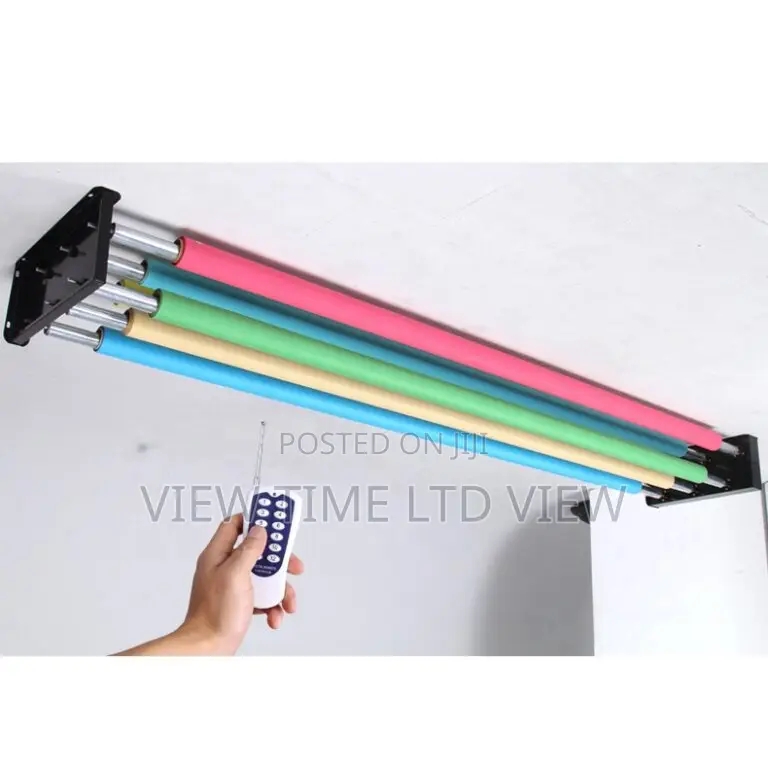 6 Roller Automatic Motorized Background Backdrop Holder