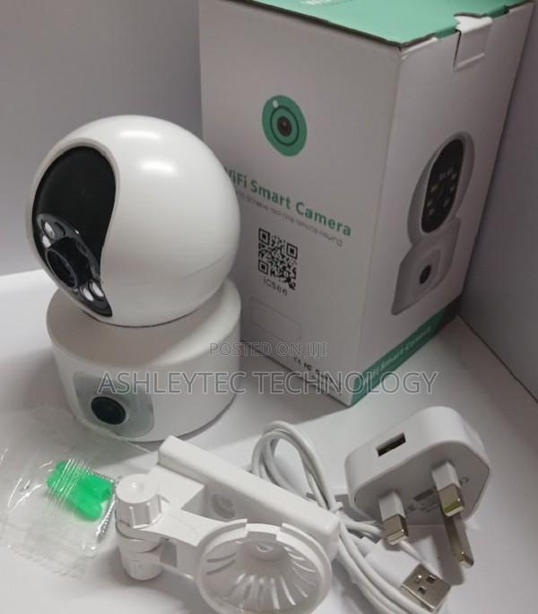 .New Icsee 4mp PTZ Dual Lens-Wifi Smart.Nanny Camera