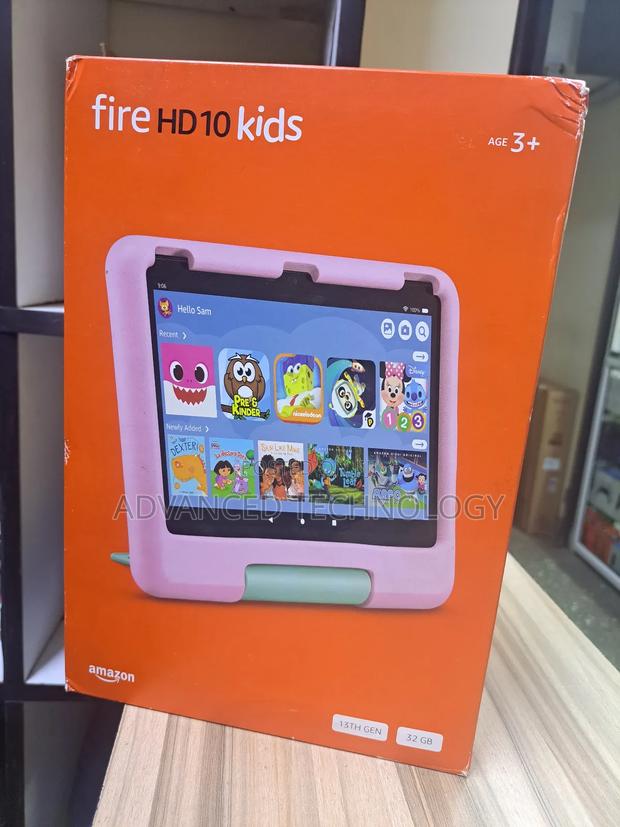 New Amazon Fire HD 10 32 GB Pink - main view