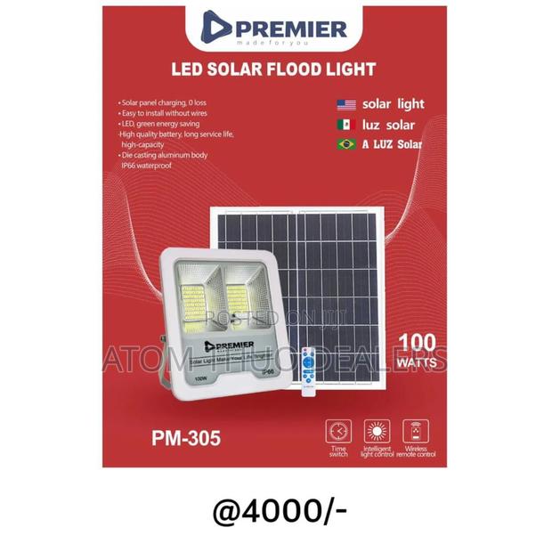 Premier Led Solar Flood Light (Pm-305) - main view