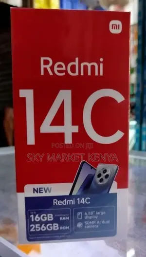 New Xiaomi Redmi 14C 256 GB Black