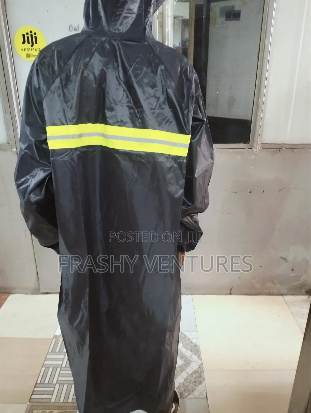Navy Blue Heavy Rain Coat 'Rain Coat