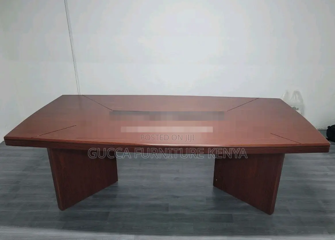 Boardroom Tables:240cm Brown Silid Meeting Office Table