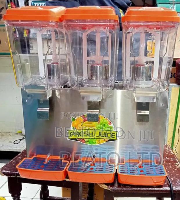 Juice Dispenser 16 Liters Chambers Three Columns
