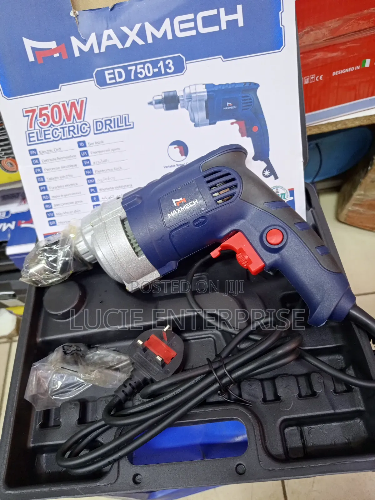 Maxmech 750w Electric Drill