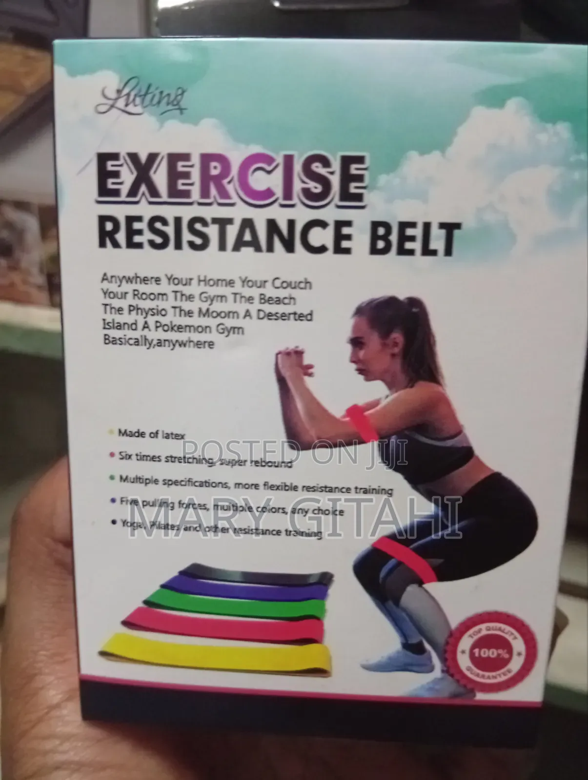 5pcs Set Best Resistance Bands for All Workout