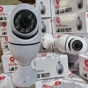 Bulb PTZ 360°View Camera V380pro 1080p FHD