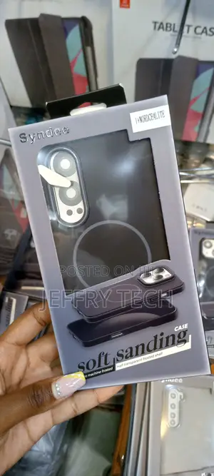 Oneplus Nord Ce4lite Syndee Soft Sanding Magsafe Case-Black