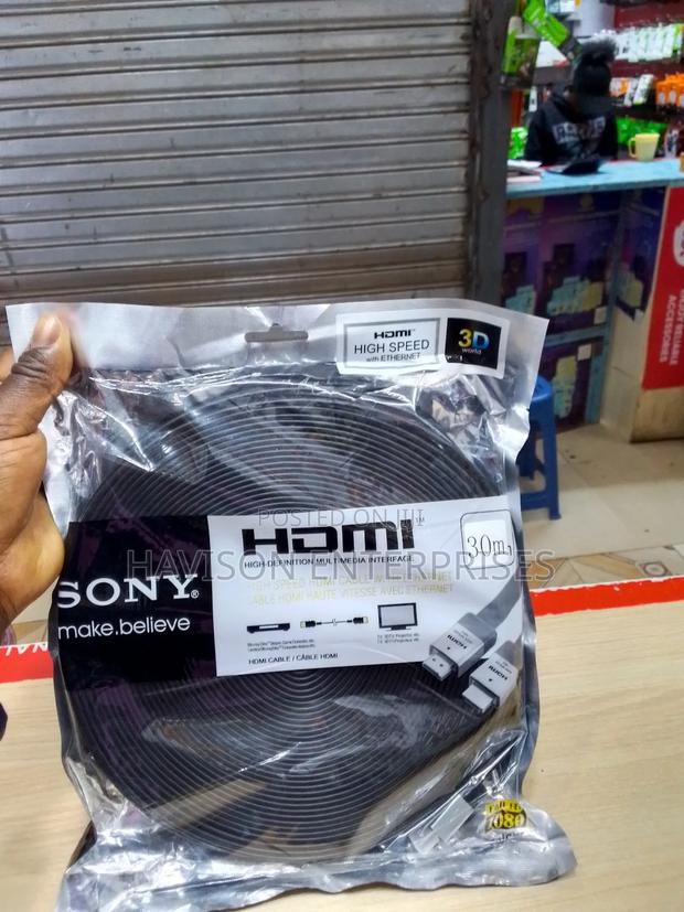 30 MTRS Flat Hdmi Cable