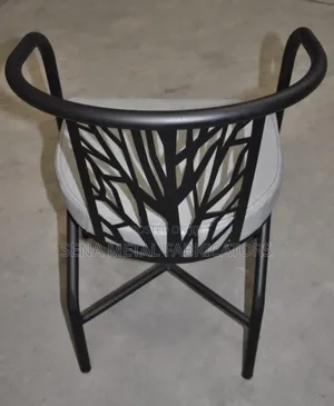 Modern Restaurant Chairs With Powder Coating Finish