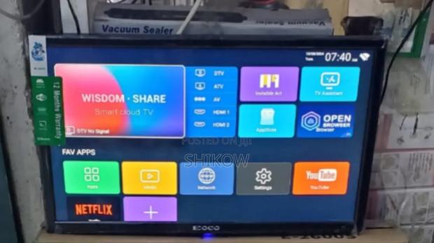26 Inches Ac/Dc Ecco Smart Android Digital Tv With Bluetooth - thumbnail 2