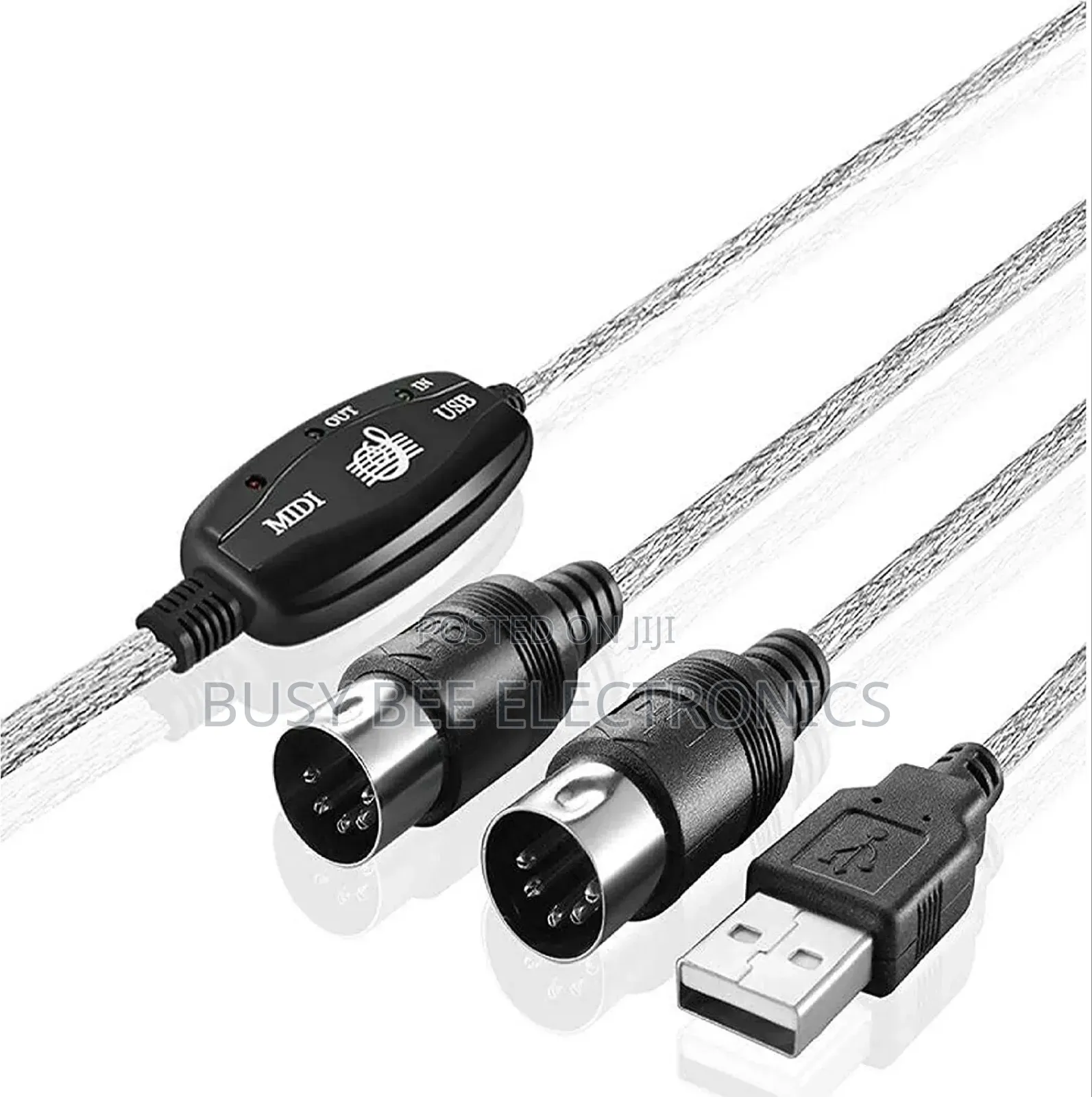 FDBV Usb in-Out Midi Interface Cable