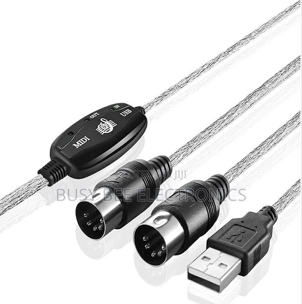 FDBV Usb in-Out Midi Interface Cable