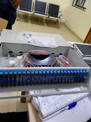 Fiber Optic 96 Core Fully Loaded With Lc Connecters.