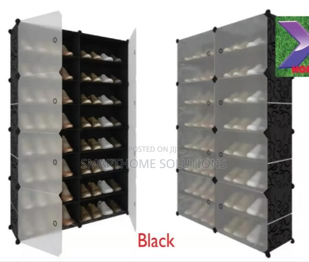 Black Plastic Wardrobe
