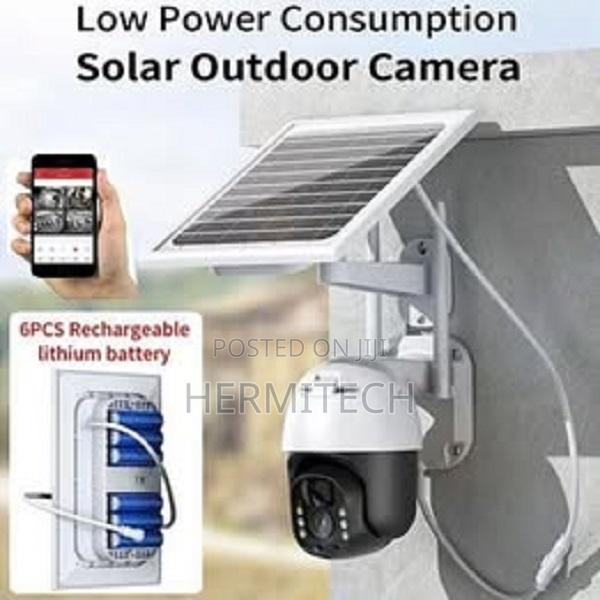 PTZ 360 Degree 4g Solar Powered Security Camera - thumbnail 4