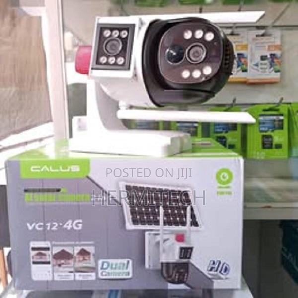 4g Dual Lense Solar Camera Ai CCTV - main view