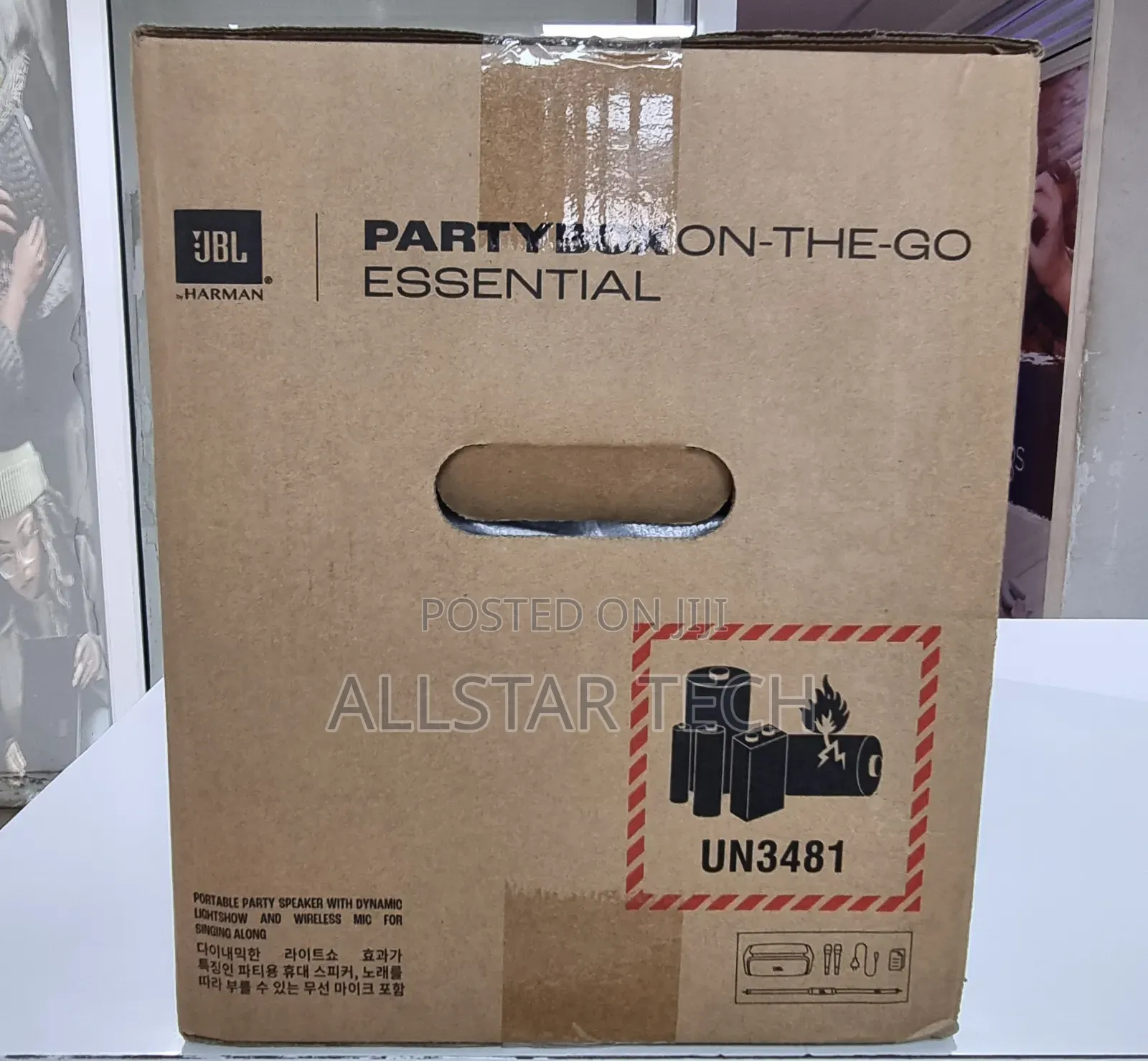 JBL Partybox on-the-Go Essential Portable Wireless Speaker