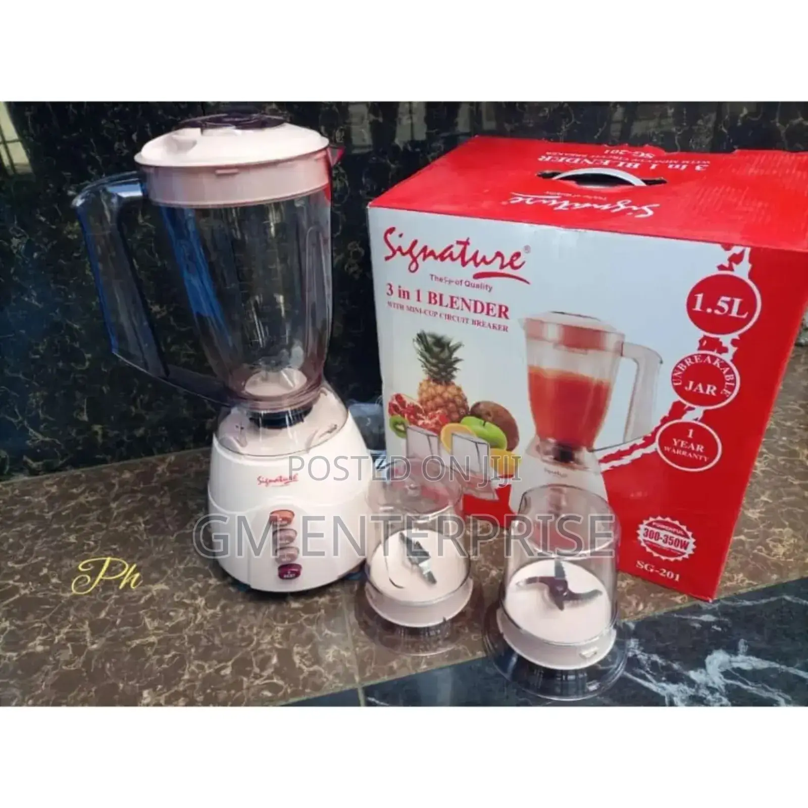 Signature 3 in 1 Blender Mincer/ Blender