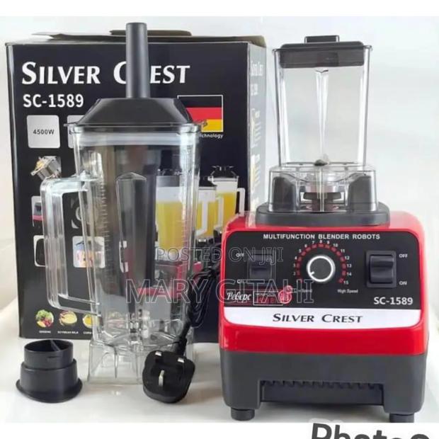 New Durable Blender Silver Crest 2 in 1