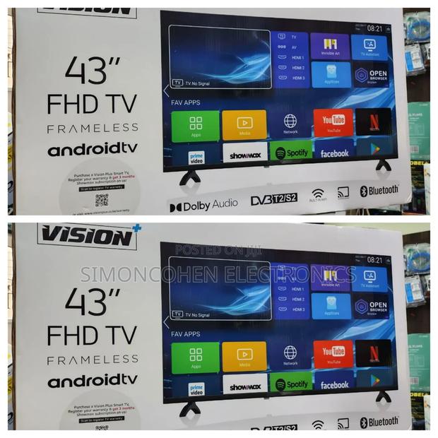 Vision Plus 43 Inch Smart Android Tv - thumbnail 2