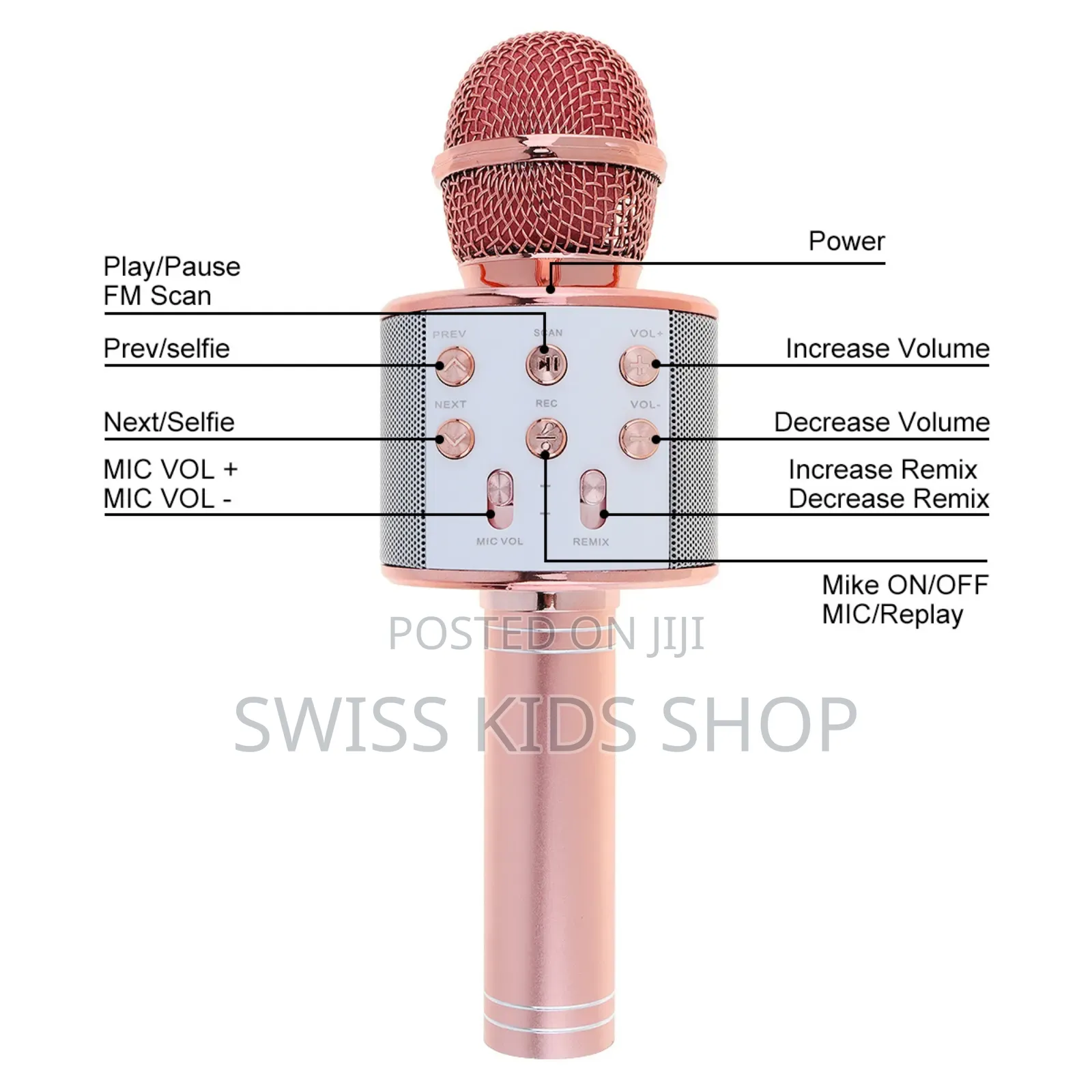 Karaoke Microphone/ Bluetooth Microphone
