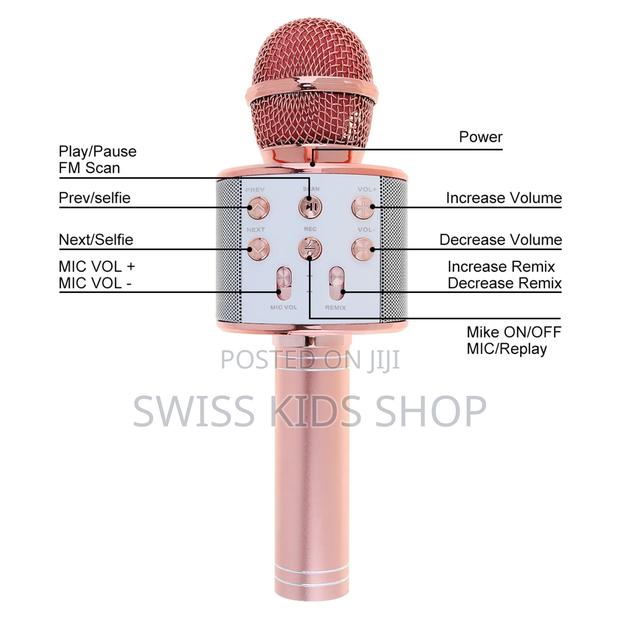 Karaoke Microphone/ Bluetooth Microphone - thumbnail 2