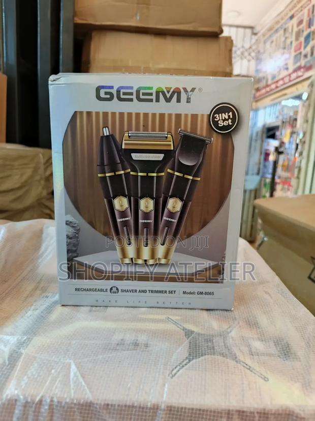Geemy Shaver 3in1 Shaver and Trimmer Set