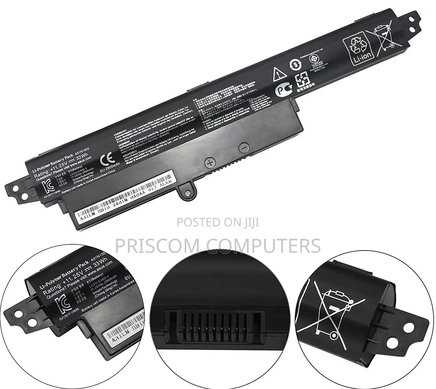 Original Battery for Asus Vivobook X200c X200m X200ma Series