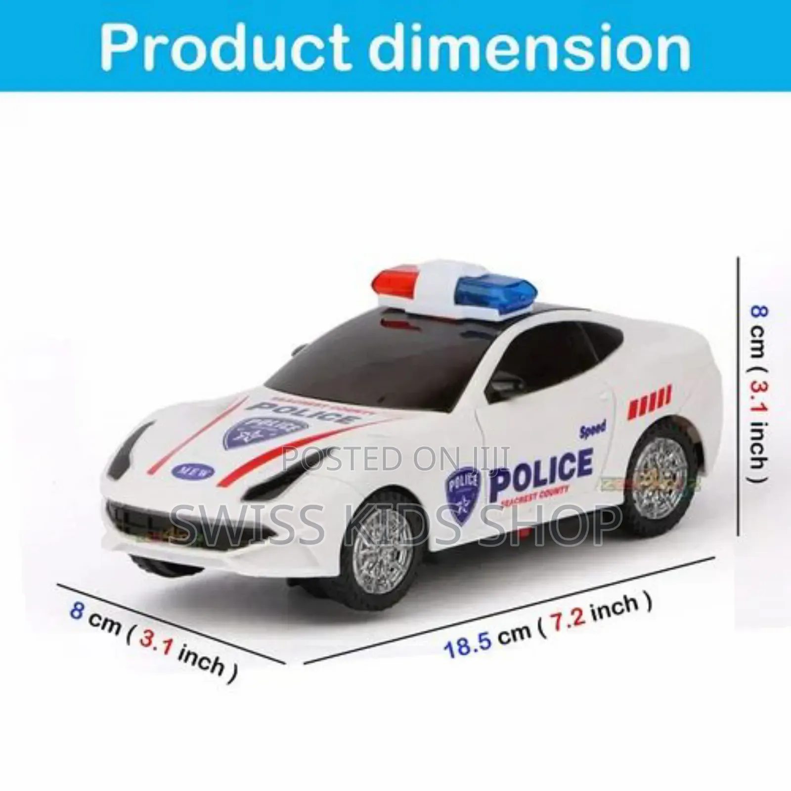 Police Toy Car