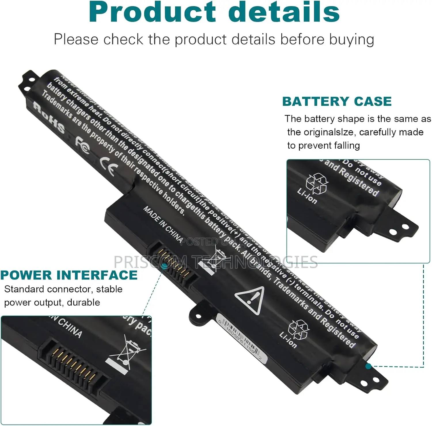 Asus X200m X200ma X200ca F200ca Series Original Battery