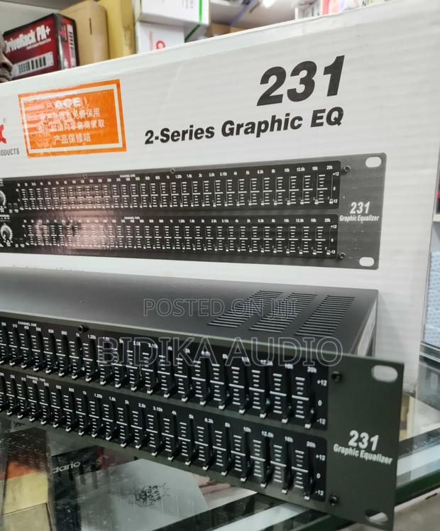 DBX 231 Dual 31 Band Graphic Equalizer