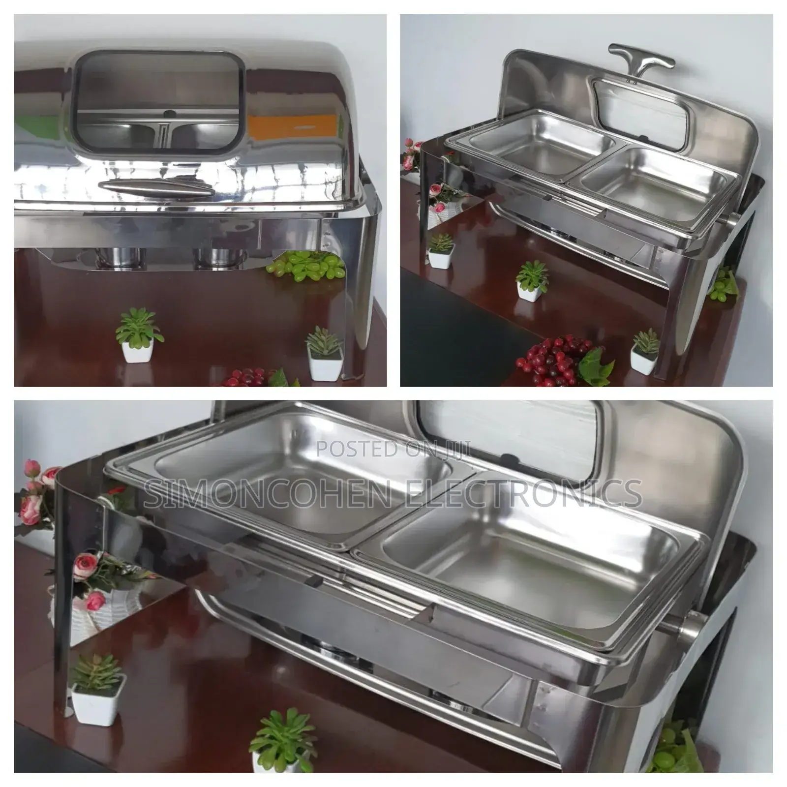 Heavy Guage Stainless Steel Chaffing Dish/Food Warmer Buffet