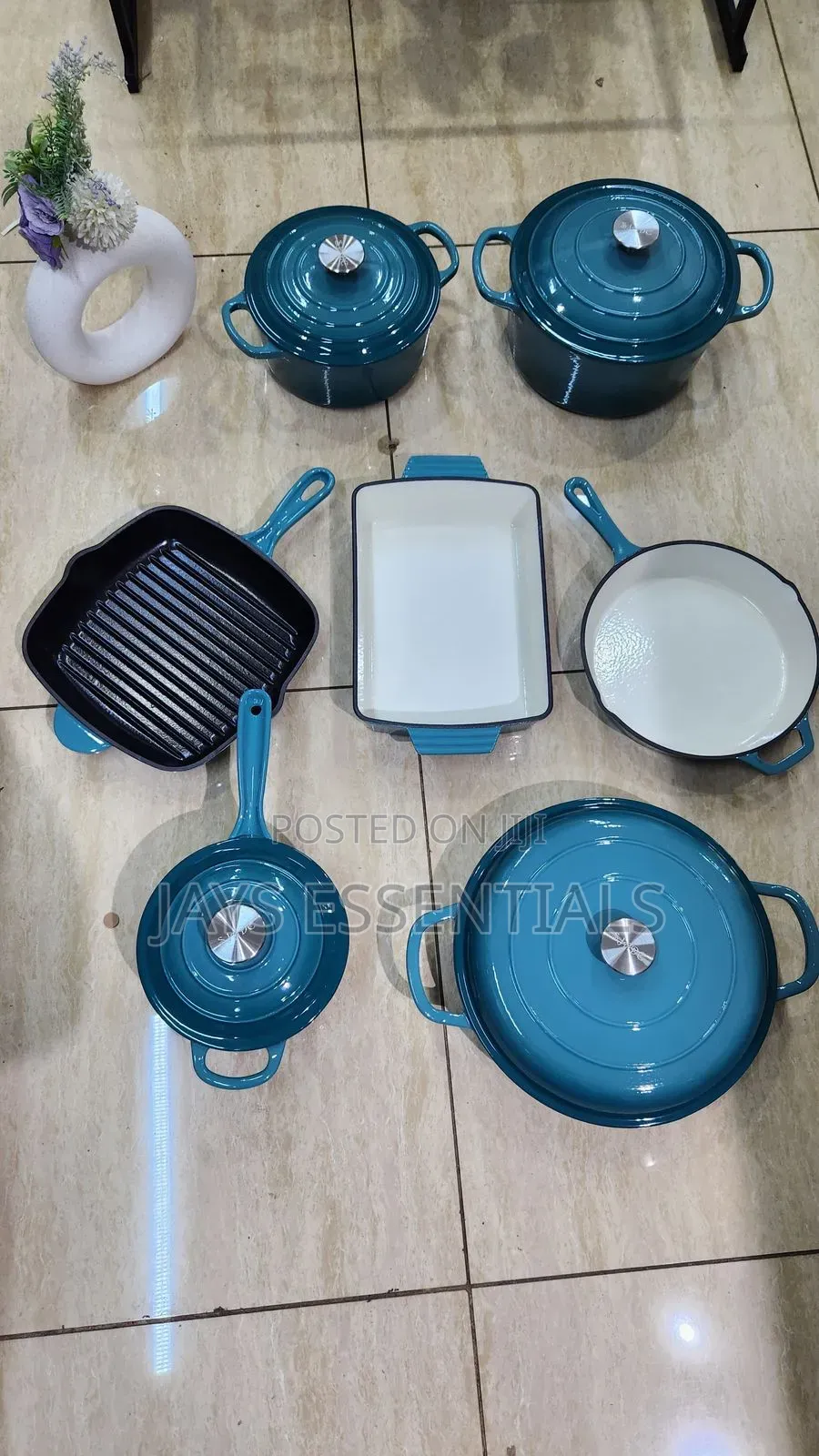 Cast Iron Dutch Oven Set