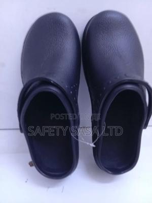 Black Kitchen Crocs. - thumbnail 2