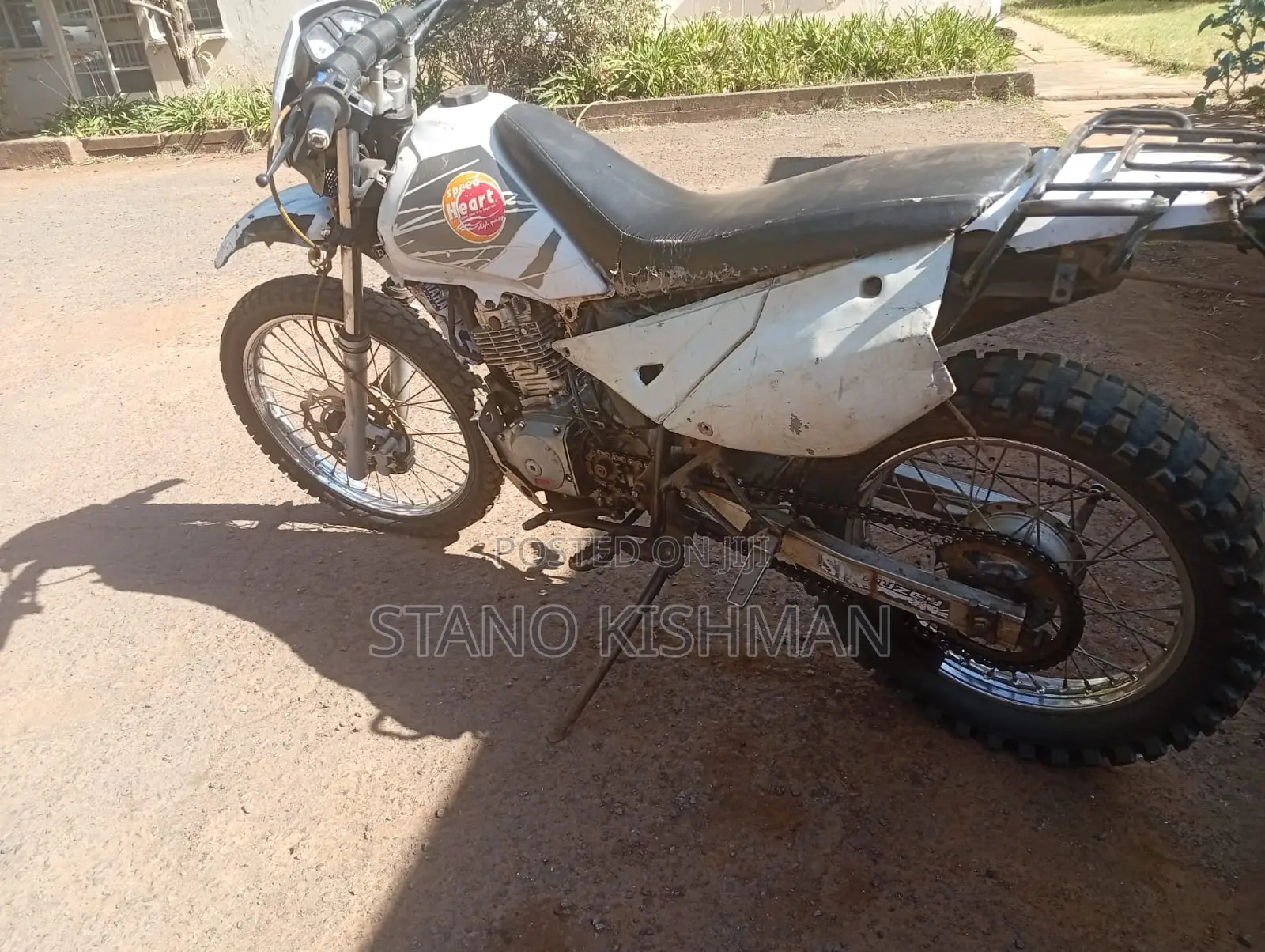 Motorcycle 2010 White