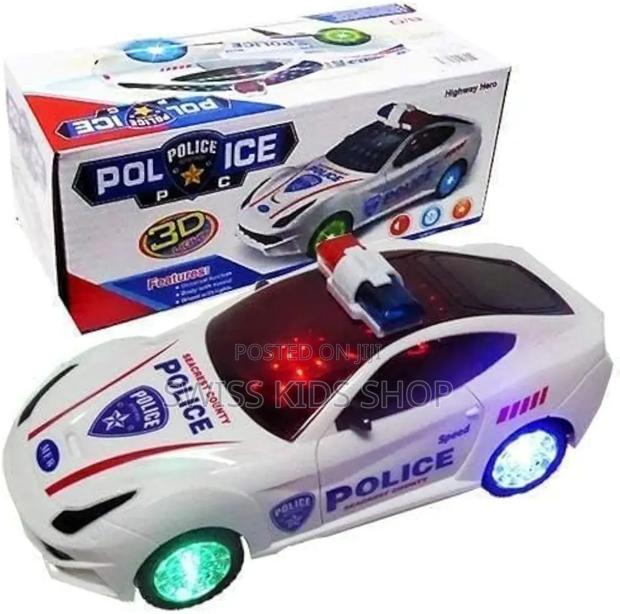 Police Toy Car - main view
