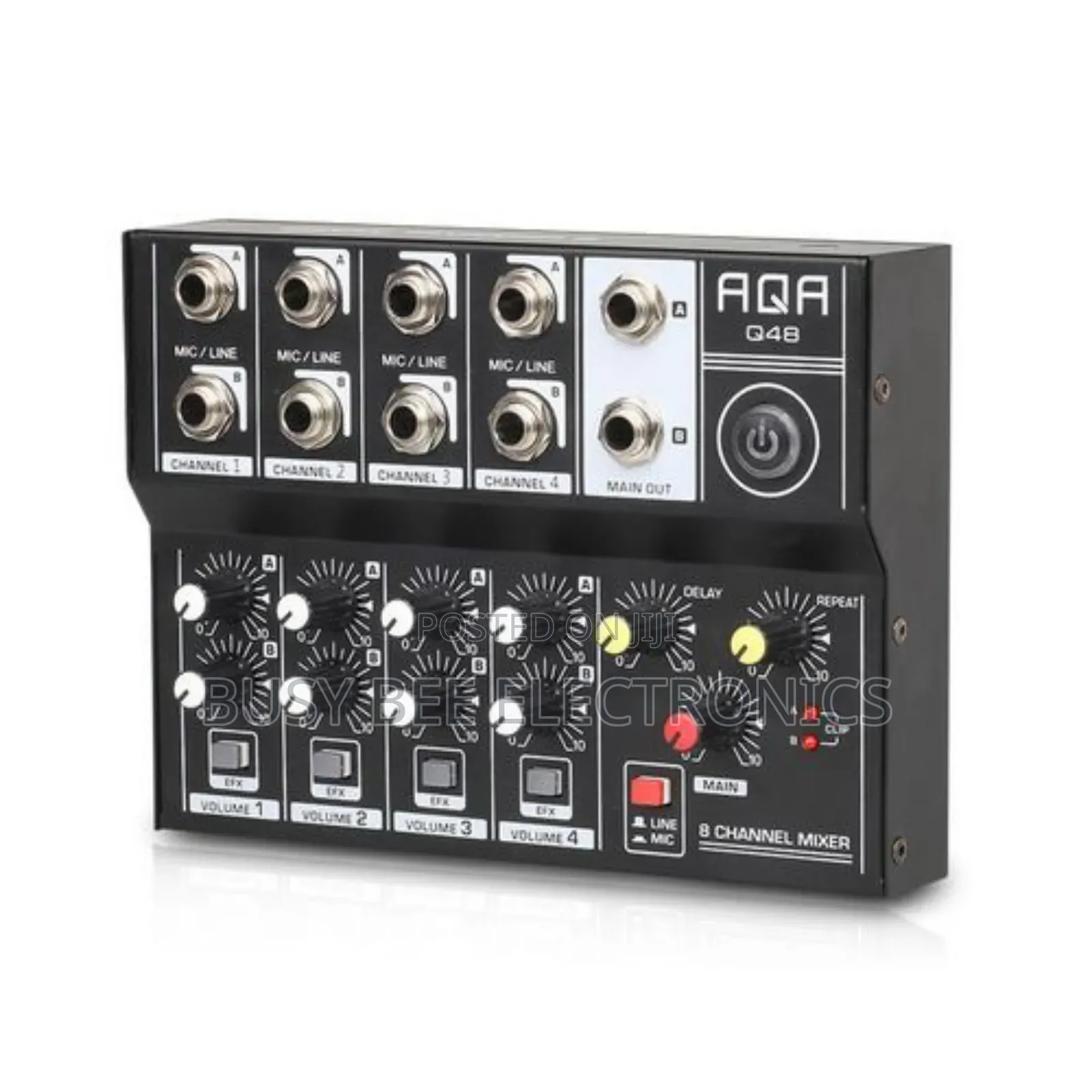 8 Channel Multifunctional Usb Audio Mixer Portable Sound