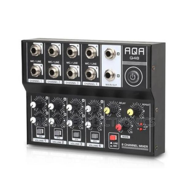 8 Channel Multifunctional Usb Audio Mixer Portable Sound
