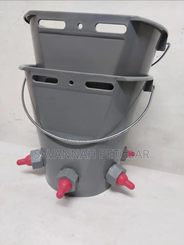 Milk Feeding Bucket for Lambs and Goat Kids