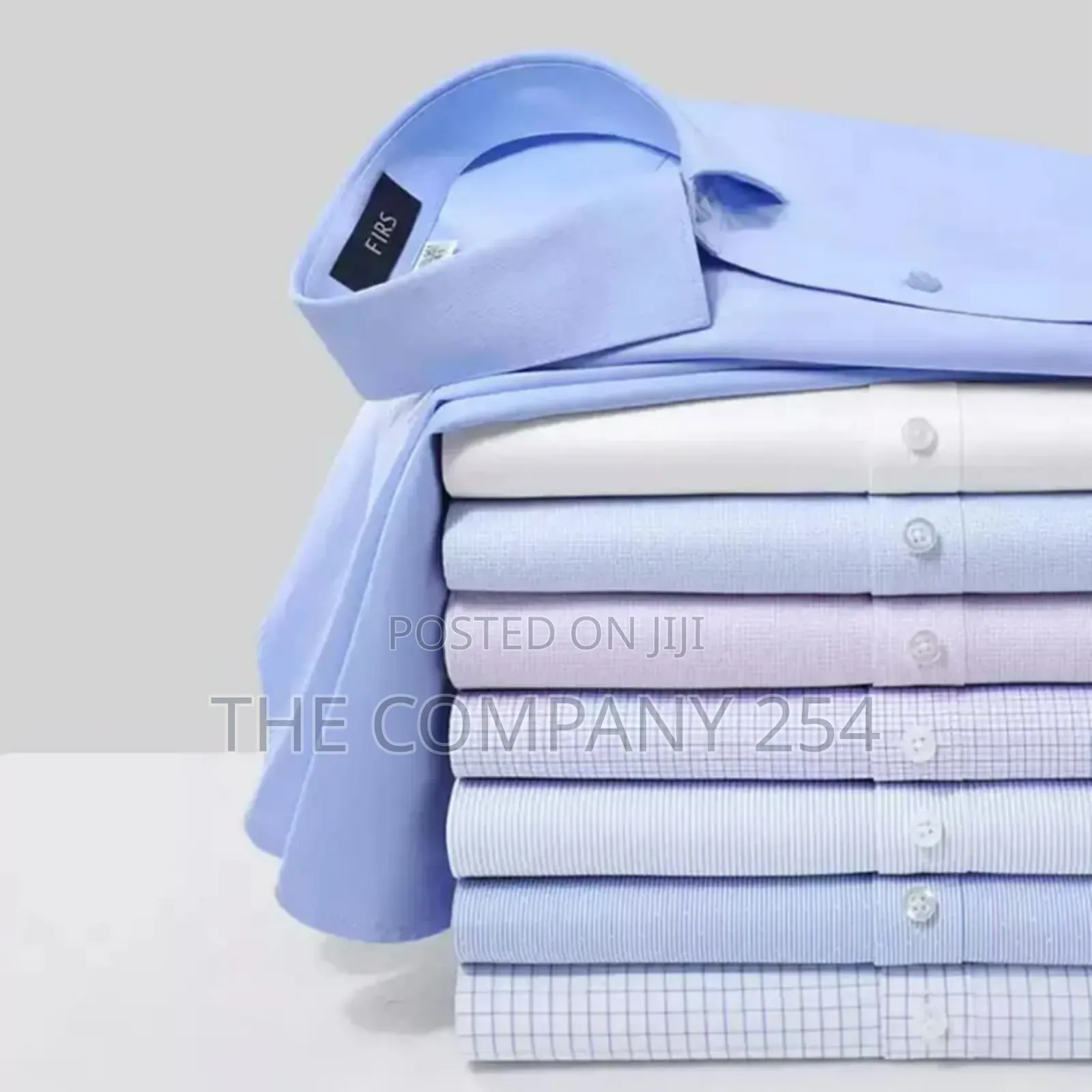 Quality Slim Feet Men Official Long-Sleeved Color Shirts