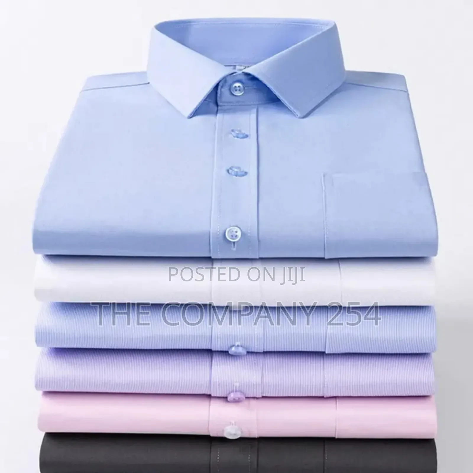 Quality Slim Feet Men Official Long-Sleeved Color Shirts